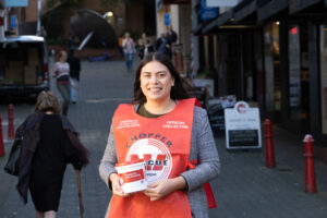 Westpac & Life Flight volunteer