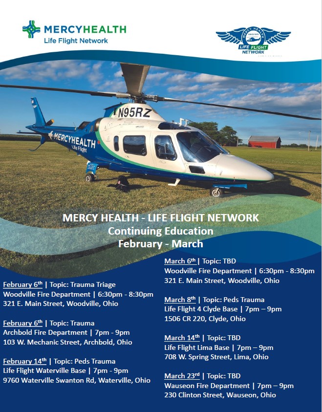 Life Flight/Mobile Life Continuing Education